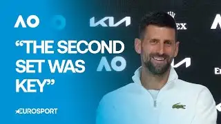 Australian Open 2025 Press Conference: Novak Djokovic reacts to third round victory 🎤