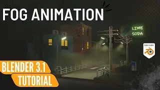 Fog Animation In Blender 3.1 - Blender Tutorial