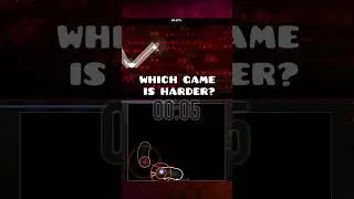 WHICH GAME IS HARDER? #osu #geometrydash