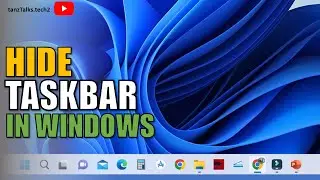 How to Hide Taskbar in Windows 11