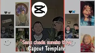 Tiktok new trend - Sano chada suneko thiye || Capcut new trending template