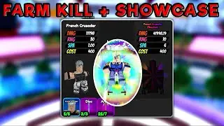 SHOWCASE POLNAREFF 6 STAR "FULL AOE + TS" e  FARM DE KILL no ALL STAR TOWER DEFENSE