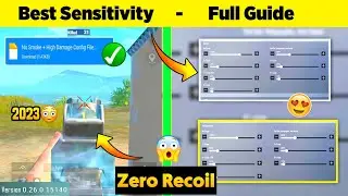 😱Pubg Lite Zero Recoil Sensitivity Settings Full Guide 😳| Pubg Lite Sensitivity Settings 2023 🔥