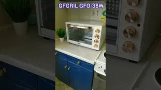 Мини печь GFGRIL GFO-38W Обзор+пеку в ней пиццу, пирожки, жарю курицу гриль🍗🍗