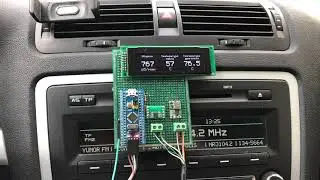 Диагностический бортовой компьютер на базе STM32F103 + OLED