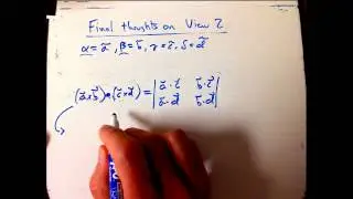 Three views of the vector triple product (Part 10)