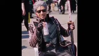 Vergil status cosplay 2024 DMC 5 