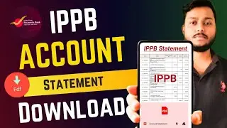 ippb account statement pdf download | India post payment bank kaise nikale