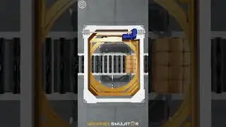 A wrapping machine in Machines Simulator!!📦