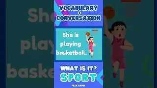 #Pasa_Sanuk_Vocabulary - Sport P1 - What is it? - Names + Sentences #english #ielts #daily