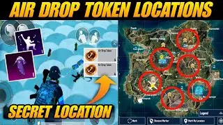 ALL SECRET LOCATION FOR AIR DROP TOKEN IN BGMI | AIR DROP TOKENS LOCATIONS IN BGMI