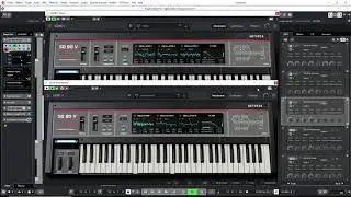 Arturia SQ-80 V Synth Demo Song of my Presets for the factory SoundBank.