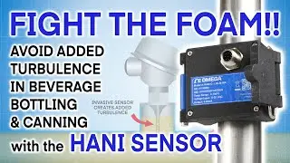 Avoid Added Turbulence in the Beverage Bottling Line With The HANI Clamp Sensor