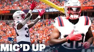 MIC’D UP: Rhamondre Stevenson Mic’d Up at Cincinnati Bengals | New England Patriots NFL Week 1