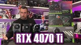 Nvidia RTX 4070 Ti Triple Card Round Up Review