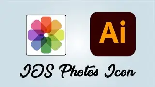 How to make IOS photos icon in Adobe Illustrator