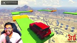 Funniest Stunt Race With  @perfectgamingmachan @runejerry @GamerBoy20 | RANDOMIZED