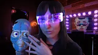 Sci-Fi ASMR Roleplay /Creating your Face Hologram 🎬Futuristic Filmset(You’re a Stunt Double)