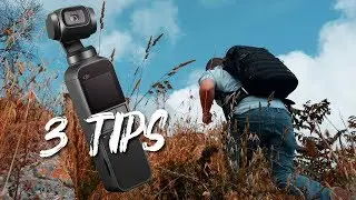 3 DJI OSMO POCKET TIPS for better VIDEOS