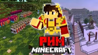 Игроки воссоздали РИМСКУЮ ИМПЕРИЮ в Minecraft! | Полный Фильм | Трэйская Империя