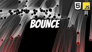 Bouncing Particles with vanilla JavaScript