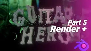 Animated 3D title Blender to After Effect Workflow | PART 5 - Render & Sauce with ADOBE AFTER EFFECT