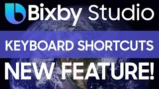 Bixby Studio Tutorial - Keyboard Shortcuts Editor