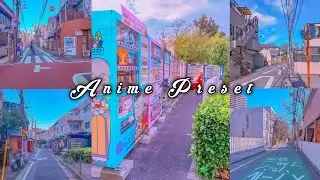 FREE PRESET FOR LIGHTROOM MOBILE | ANIME PRESET