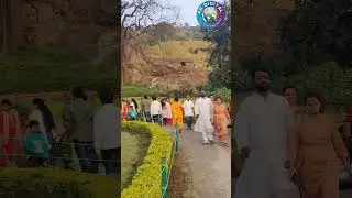 Outside look at the historic Ellora Caves 