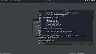 How to Ceate Desktop Shortcut (icon) for Android Studio in Kali Linux | 2021