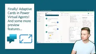 Adaptive Cards in Power Virtual Agents and more preview features
