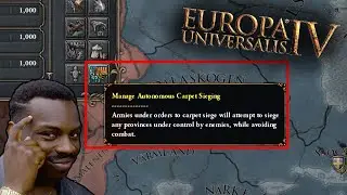 When you find a use for a bad mechanic | EU4 MEME