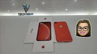 iPhone Xr BOX Unboxing (CORAL)