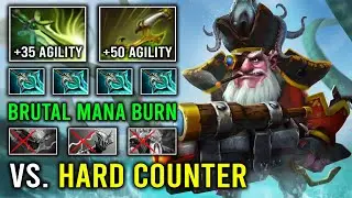 How to Play Mid Sniper Against Hard Counter Viper 100% Free Hit Brutal Mana Burn Dota 2