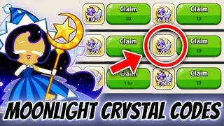 New Moonlight Crystal CODES? 😱 Redeem Now in Cookie Run Kingdom