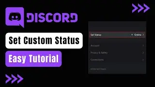 How To Change Now Playing Status On Discord - Set Custom Game Playing Text in Discord