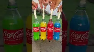 Coca Cola, Fanta, Sprite und Mentos |Experiment 