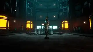Unreal Engine 5 Bunker environment explore