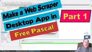 How to make an Image Web Scraper, Tutorial Part 1 - With Code Typhon Studio 7.2 & Free Pascal