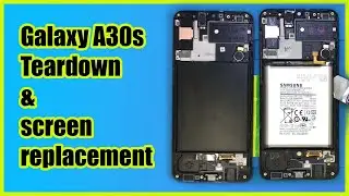 Samsung Galaxy A30s teardown & screen replacement