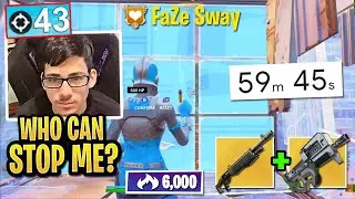 FaZe Sway Uses UNFAIR COMBO to Reach CHAMPION Divison in 1 HOUR!