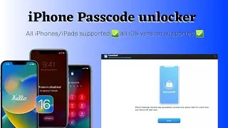 🔥 How to Remove iPhone screen passcode/unavailable screen - No jailbreak required/ iOS 16 supported