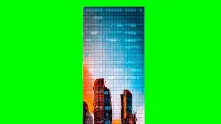 green screen effect building