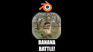 Suzanne’s Blender Banana Battle Challenge: Hey @CG Geek, Your move! 😎🍌 