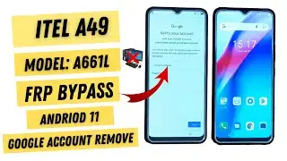 Itel A49 frp bypass without PC || Itel A49 (A661L) google account bypass Android 11