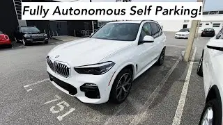 How to use BMW Parking Assistant in the 2020 BMW X5