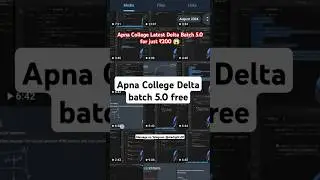 Apna College Delta Batch 5.0 for just ₹200 | Delta Batch free | #apnacollege #shorts #trending