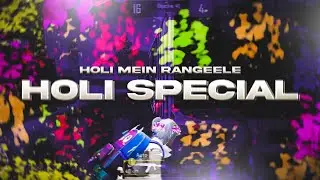 HOLI MEIN RANGEELE || HOLI SPECIAL PUBG BEAT SYNC VELOCITY MONTAGE || PUBG MONTAGE | CHEDDAR GAMING
