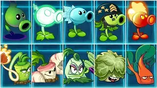 PVZ 2 Gameplay Arena - Plants comparison