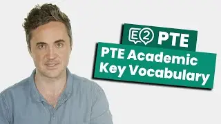 PTE Academic Key Vocabulary: Technology